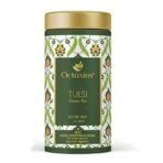 Octavius Tulsi Chamomile Fennel Green Tea Loose Leaf- 75 Gms (35 Cups) Immunity Boost and Soothing Sleep tea | All Natural Blend | No artificial flavors | Refreshing, Floral & Soothing Taste - Fast UK Delivery - Image 2