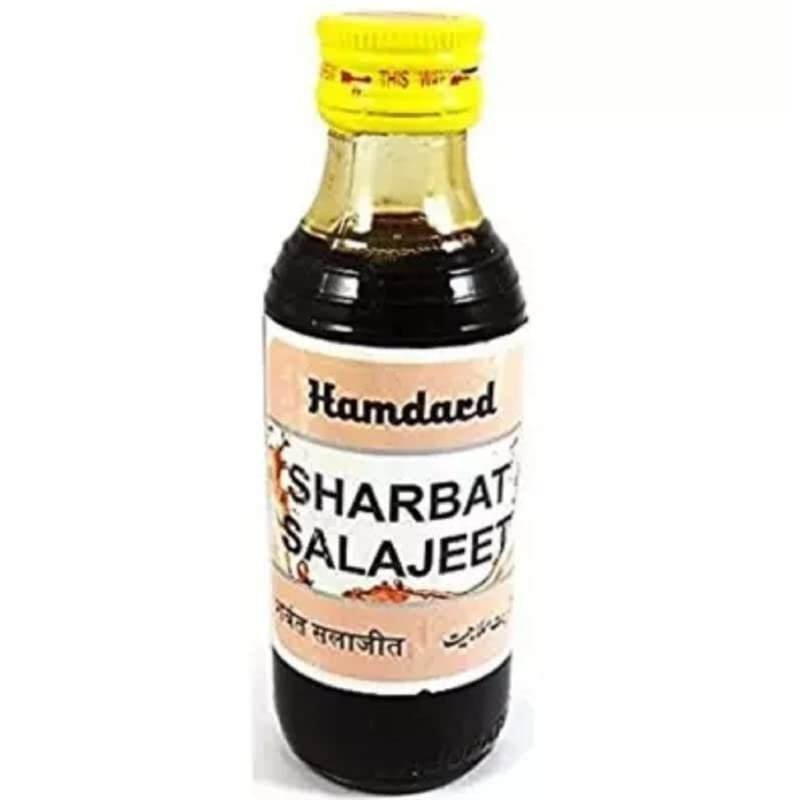 uk41OAjxL8h1L-1.jpg Hamdard Sharbat Salajit for Strength, Stamina and Power 100 ml- Pack of 2 - Fast UK Delivery - Image 1