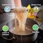 Urban Platter Sweet Potato Noodles (Dangmyeon), 300g (Korean Style Japchae Noodles| Glass Noodles | Additive Free | Gluten Free) - Fast UK Delivery - Image 5