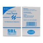 SBL's FIVE PHOS TABLETS 25G PACK OF 3 - Fast UK Delivery