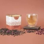 The Indian Chai - Lavender Rose Green Tea 100g || Calming & Floral Blend for Relaxation, Skin Health, & Antioxidant Boost || Herbal Tea - Fast UK Delivery - Image 3