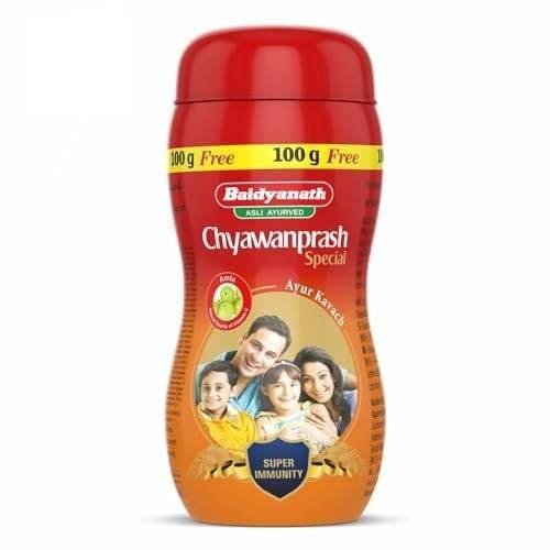 uk41Q78dap2L-1.jpg Baidyanath Asli Ayurved Chyawanprash Special, 1kg + 100g Free |Natural Immunity Booster for Adults & Kids - Enriched with 47 Vital Ayurvedic Ingredients - Fast UK Delivery - Image 1