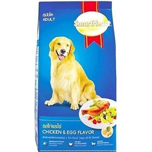 uk41QHqjXHvAL-1.jpg Smart Heart Adult Dog Dry Chicken and Egg Food, 1.5 kg - Fast UK Delivery - Image 1