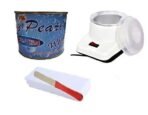PMPEARL Waxing Kit Combo (Wax Heater + D-Tan Wax (600 gm) + Wax Strips (30) + Wax Spatula) - Fast UK Delivery