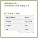 Dhampurgreen Gur Saunf, 250g | Mouth Freshener | Mukhwas Gur Saunf | Jaggery Coated Fennel Seeds | After Meal Snack | Sompu - Fast UK Delivery - Image 7