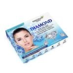 Panchvati Herbals Diamond Facial Kit, For The Ultimate Glow, Skin Polishing & Purification, Deep Cleansing with Exfoliation, 7 Step Facial Kit, All Skin Types, 220gm + 50ml - Image 4