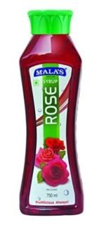 Mala's Mala Rose Syrup - 750Ml Bottle, Liquid - Fast UK Delivery - Image 2