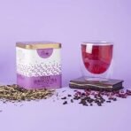 The Indian Chai Zesty Hibiscus Tea 100g with Rosehip, Lemongrass, Orange peel, Licorice etc for Immunity, Regulates Blood Pressure & Cholesterol, Boosts Metabolism - Fast UK Delivery - Image 3