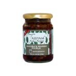 Tassyam VP Premium Mango Masala Pickle 160g Bottle | Earthen Jars, Hingwale Asafoetida, Fresh Mango Aachar, Teekhi Spices - Fast UK Delivery - Image 2