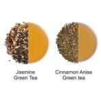Octavius Gourmet Tea Collection| Workout Buddies Range |Assorted 2 Wellness Green Tea Infusion Loose Leaf Teas Packed in Decorative Tin Boxes Put Together - Set of Two Tins - Fast UK Delivery - Image 5