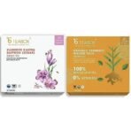 Teabox Fresh Kashmiri Kahwa Saffron (Kesar) Green Tea Bags 25 Pieces & Teabox Organic Turmeric Ginger Tulsi Green Tea 25 Teabags - Fast UK Delivery - Image 2