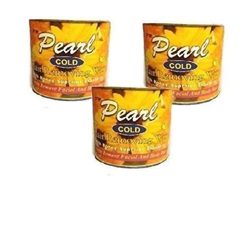 uk41T5HF0nVRL-1.jpg PMPEARL Cold Hair Removal Wax (600 gm) - 3 pcs - Fast UK Delivery - Image 1