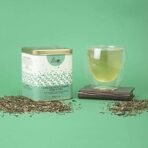 The Indian Chai - Ginger Mint Lemon Green Tea 100 grams with Lemongrass, Spearmint and Ginger for Immunity, Soothes Sore Throat, Helps with Digestion. - Fast UK Delivery - Image 3