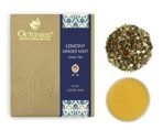 Octavius Lemony Ginger Mint Loose Leaf Green Tea - 100 Gms - Fast UK Delivery - Image 2