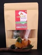 Leeve Dry Fruits Meetha Mango Bar Papad & Dry Kaccha aam Cubes Real Dried Combo Pack Slice Bar 800gm - Fast UK Delivery - Image 4