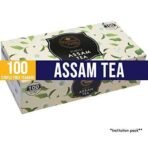 Karma Kettle Assam Tea - Unbleached and Staple-Free with Natural Flavorings - 100 Double Chambered Teabags, 200 gm - Fast UK Delivery - Image 3