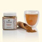 Octavius Turmeric Ayurvedic Kadha Powder - 150 gms | Ayush Kwath Kadha Powder helps relieve Cough and Cold | Immunity Booster Drink with Ayurvedic Herbs | Also Ideal to Make Ayurvedic Spiced Turmeric Latte Mix (Haldi Doodh) and Turmeric Tea - Fast UK Delivery - Image 5