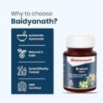 Baidyanath Brahmi Tablets- 60 Tab | Helps To Handle Life?s Daily Stress | Promotes Mind Relaxation (Pack of 2) - Fast UK Delivery - Image 6