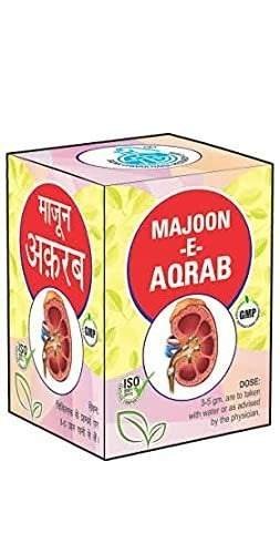 uk41Ui4yuoblS-1.jpg Sadar Dawakhana Majun Aqrab (60g pack of 3) Herbal formulation for the proper functioning of vital organ system of the body like the excretory system - Fast UK Delivery - Image 1