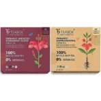 Teabox Organic Hibiscus Cinnamon Clove Green Tea Bags 50 pcs | Immune System Booster and Weight Management | Natural Hibiscus, Cinnamon & Clove & Teabox Organic Ashwagandha Green Tea 50 Teabags - Fast UK Delivery - Image 2