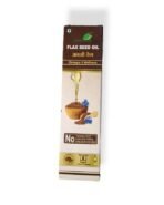Cura Mahaveer Flaxseed Oil - 100% Pure Cold Pressed Edible Alsi Ka Tel - 100 ml (pack of 2) - Fast UK Delivery