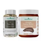 Neuherbs Ayurvedic T7 Test On [Approved by Ministry of AYUSH] For Men + Dark Chocolate Peanut Butter - Fast UK Delivery - Image 2