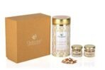Octavius Tea Essentials Range | Traditional Detox | Classic Pack of Kashmiri Kahwa Pyramid Green Tea Bags with Almonds and Mini Honey jar - Fast UK Delivery - Image 4