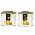OOSH Gourmet's Immunity Boosting Golden Turmeric Milk Latte / Haldi Milk Powder | Reusable Air Tight Tin Packaging (200g) - Fast UK Delivery - Image 2
