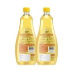 Organic Tattva, Organic Sesame Oil, 1 Litre | Unrefined Safed Til Ka Tel | Cholesterol and Tran Fat Free| 100% Organic | Pesticide and Chemical Free | Pure and Unadulterated | Double Filtered | Expeller-Pressed | Pack of 2 - Fast UK Delivery - Image 3