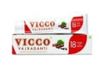 Vicco Vajradanti Paste with 18 Essential Ayurvedic Herbs Regular Flavour (200g) with Vicco Turmeric S-Shaving Cream (70g) - Fast UK Delivery - Image 5