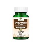 Heera Ayurvedic Research Foundation SAFED MUSLI EXTRACT 60 PCS. Veg Capsule (500mg) Asparagus Adscendens - Fast Shipping to USA - Image 2