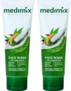 Medimix Essential Herbs Ayurvedic Face Wash 50ml (Pack of 2) Humarabazar - Fast UK Delivery - Image 2