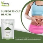 Holy Natural Spirulina Powder (250gm) | Green Super Food, Nutrition Supplement | For Energy & Immunity | Perfect for Men & Women - Image 7
