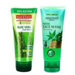 Panchvati Herbals Aloe Vera Face Wash 60 Ml & Neem Face Wash 60 Ml, Combo 120 Ml - Fast UK Delivery - Image 2
