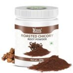 Holy Natural Roasted Chicory Root Powder (400 gm) | Coffee Substitute, Caffeine Free | For Milkshake, Smoothies, Black Coffee, Cold Coffee & Beverages. - Fast UK Delivery - Image 2