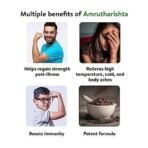 Kerala Ayurveda Amrutharishta 450 ml | For Post Illness Weakness| Relieves fatigue | To Restore Energy Level | Immunity Booster | No Artificial Flavors | Herbal & Natural| With Amruth, Dasamoola, Trikatu, Jeeraka, Musta, Parpata and Jaggery | - Fast UK Delivery - Image 4