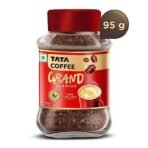 Tata Coffee Grand Premium Instant Coffee|100G Jar, Powder & Tata Coffee Grand Classic Instant Coffee| With Flavour Locked Decoction Crystals | 95g Jar - Fast Shipping to USA & Canada - Image 4