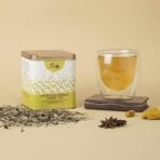 The Indian Chai - Digestive Herbal Green Tea 100g with Chamomile, Peppermint, Lavender, Calendula etc for Detox, Weight Loss & Digestion and Good Sleep - Fast UK Delivery - Image 3
