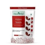 Neuherbs Raw & Unroasted Halim Seeds 200 g | Rich In Calcium & Iron | (Aliv Seeds For Eating) | Protein Rich Garden Cress Seeds for Hair Growth | Weight Management - Fast UK Delivery - Image 2