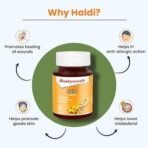 Baidyanath Turmeric Tablets with Natural Haldi Extract (60TB) Pack of 2 - Helps Boost Immunity, Blood Cleansing, Skin Problems, Strengthen Digestion - Fast UK Delivery - Image 4