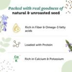Neuherbs Unroasted Flax, Chia, and Pumpkin Seeds Combo for Improved Bone Health-(Flax seeds 400g + chia seeds 200g + pumpkin seeds 200g) - Fast UK Delivery - Image 6