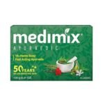 Medimix Ayurvedic Classic 18 Herbs Bathing Soap 125g | Natural Oils For Healthy & Protected Skin | Shop Herbal | Natural | Paraben-free & Sulphate-free | 100% Vegan - Fast UK Delivery - Image 2