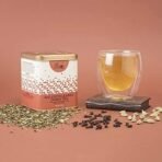 The Indian Chai - Balancing Kapha Dosha Tea 100g with Orange Peel, Tulsi, Lemongrass etc for Appetite & Digestion, Helps Reduce Water Retention, Ayurvedic Herbal Tea - Fast UK Delivery - Image 3