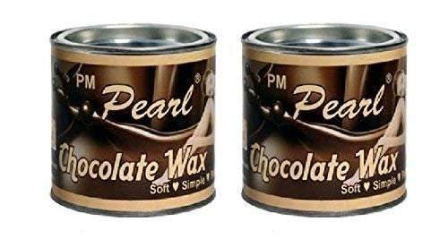 uk41Zl6b3T2kL-1.jpg PMPEARL Chocolate Hot Wax 600g Pack of 2 - Fast UK Delivery - Image 1