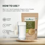 Neuherbs Organic Amla Powder for Hair Growth | Ayurvedic Support for Healthy Hair | Herbal Supplement | Rich In Antioxidants | High Concentration Of Vitamin C - (100g) - Fast UK Delivery - Image 6