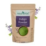 Neuherbs Indigo Powder 100g (Pack of 1) For Men & Women | Pure & Natural Powder for Colouring and Nourishing Hair | Cruelty & Paraben Free | With No Artificial Colour & Additives - Fast UK Delivery - Image 2