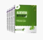 CURA Aloe Vera Neem Soap 125gm x 4 I Medicated Natural Handmade Soap I For Soft & Healthy Skin I Suitable for all skin types Pack of 4 X 125gm each - Fast UK Delivery - Image 2