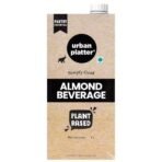 Urban Platter Almond Milk, 1 Litre [Unsweetened | Dairy-Free | Plant-Based] - Fast UK Delivery - Image 2