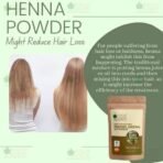 Bliss of Earth 100% Pure & Natural Henna Powder | 100GM | Natural Hair Color |Shiny Hair | Mehandi Powder - Fast UK Delivery - Image 5