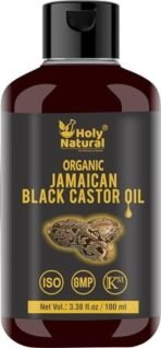 Holy Natural - The Wonder of World Organic Jamaican Black Castor Oil For Hair, Eyelash, Eyebrow & Skin, Cold Pressed, 100ml - Fast UK Delivery - Image 2